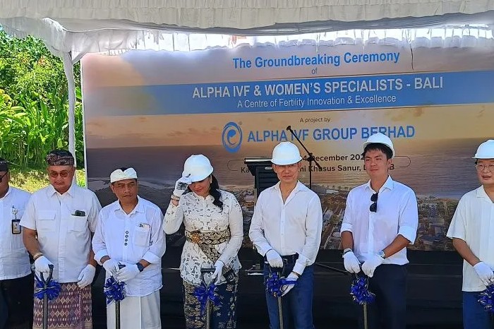 HIN dan Alpha IVF Group Resmi Mulai Bangun Pusat Layanan Fertilitas Bertaraf Internasional di KEK Sanur